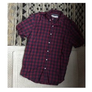 Plaid Button Up Old Navy Shirt